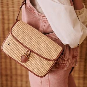 BNIB Sezane MILO Woven Bag